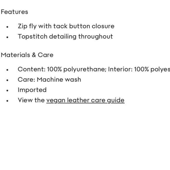 Aritzia Wilfred Melina Faux Leather Pants in Black - Picture 13 of 13